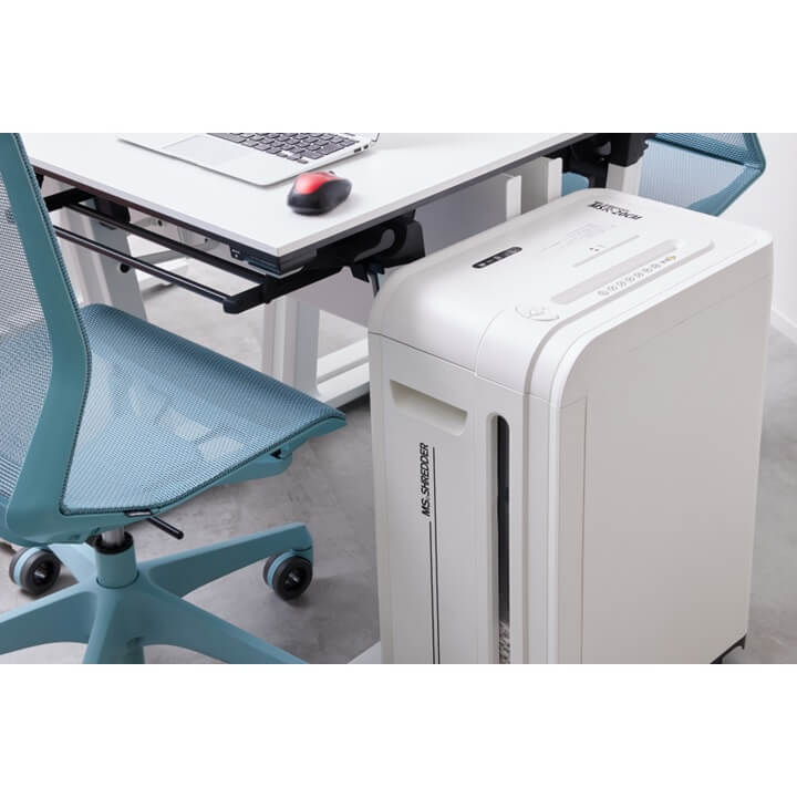 新品未開封★送料込み★1円スタート シュレッダー 20L 80枚A4連続細断 カード細断可能 業務用 家庭用 作動音60dB 正規販売店 シール のり付 レターパック 配送伝票 厚紙