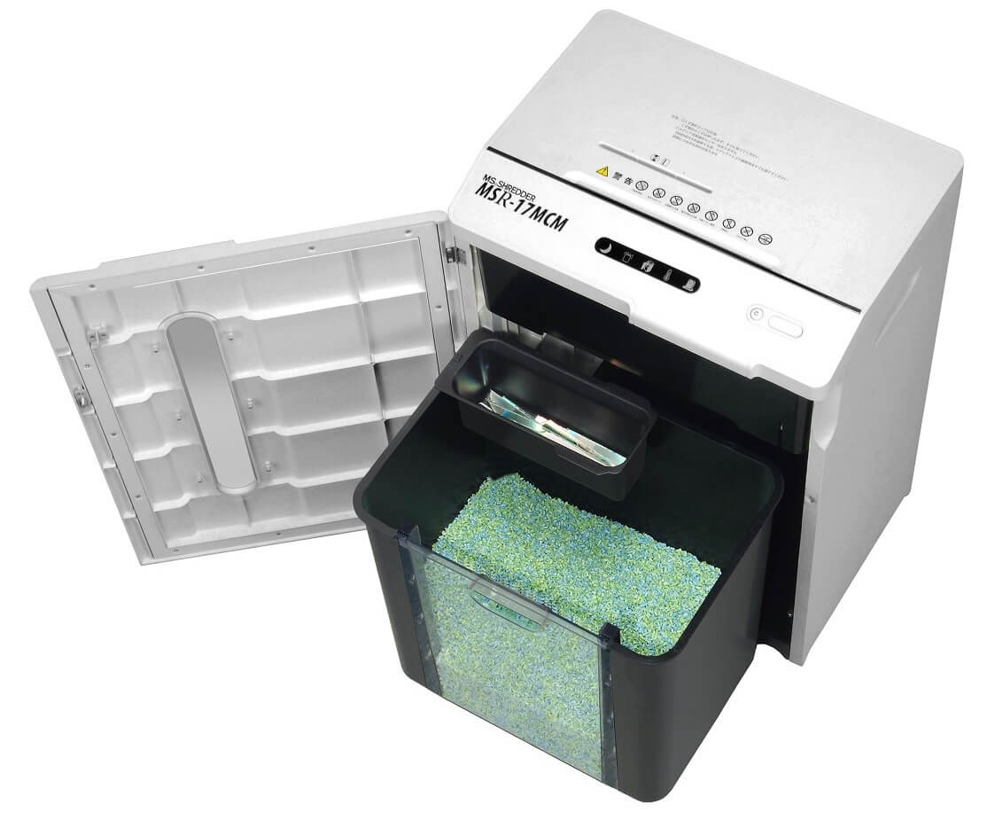 （代引不可） シュレッダー 業務用 MSR-17MCM 明光商会 オフィスシュレッダー MSシュレッダー MSRシリーズ（ラッピング不可） | オフィスシュレッダー国内シェア№1 明光商会 MSシュレッダー